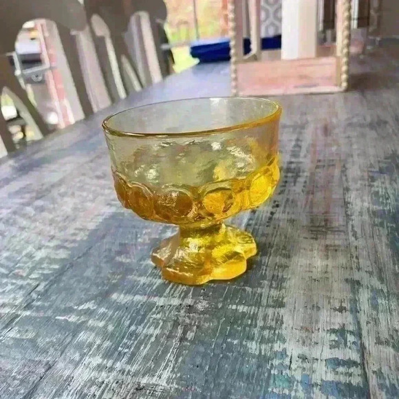 Tiffin Small Bowl Franciscan Madeira Cornsilk Yellow Mid Century - Picture 4 of 4